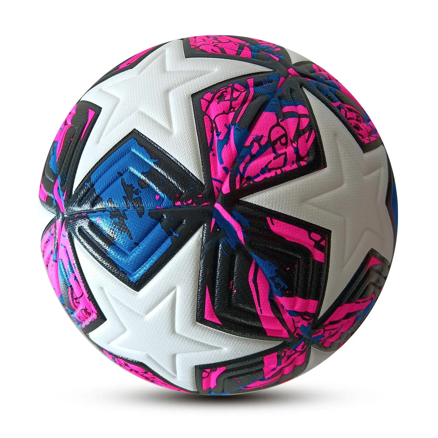 公式試合サッカーサイズ 5 耐久性のある PU レザーサッカー大人の屋外トレーニングシームレスサッカーボールサッカーゲームスポーツギフト