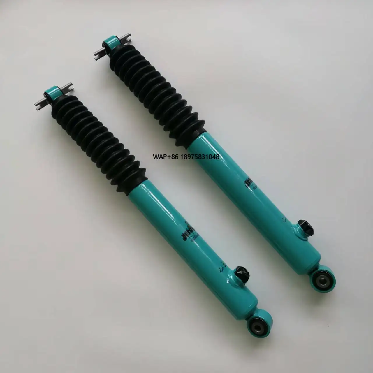 

6-Stage Adjustable Compression Oil Shock Absorber in Tiffany Blue