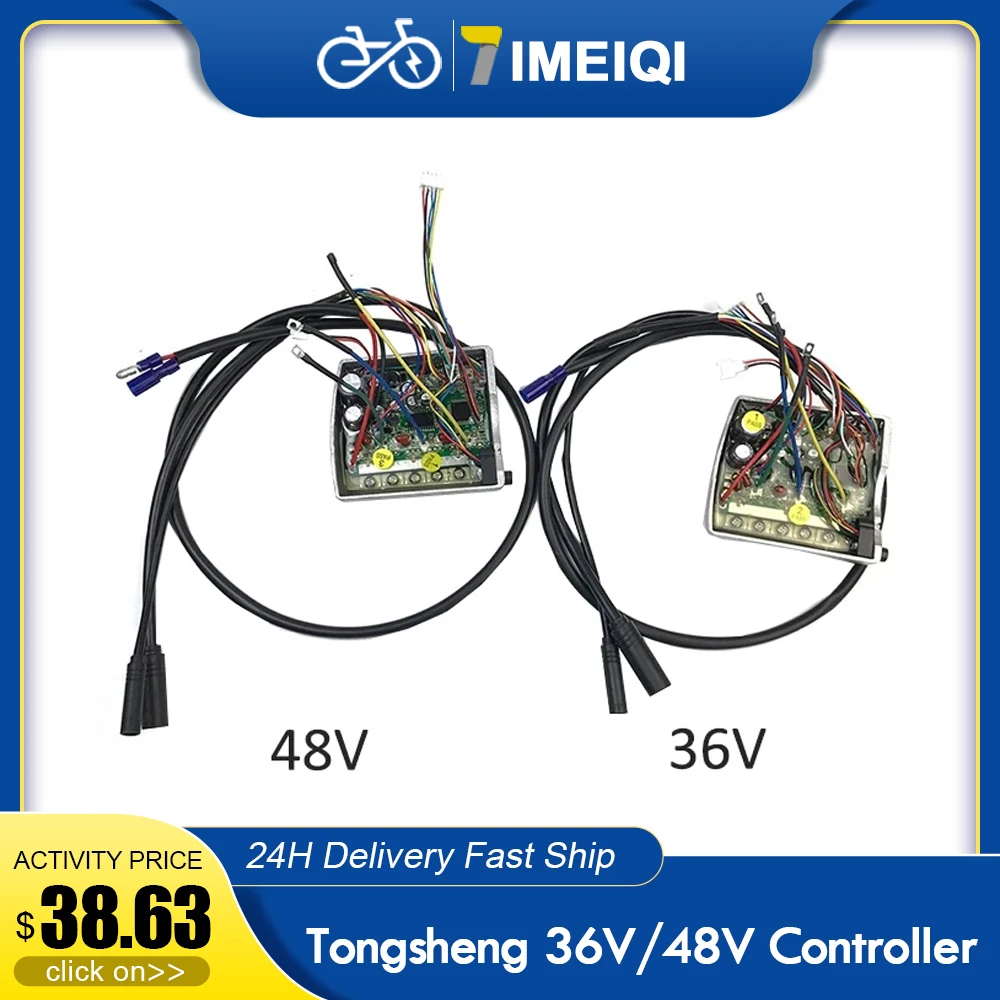 

Electric Bicycle Tongsheng TSDZ2 Replace 250/350/500W Mid Drive Motor Inner 36/48V Controller for E-bike Conversion Kit