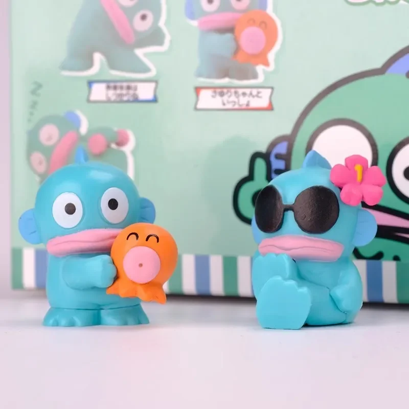 Kawaii Hangyodon Gashapon Sanrio фигурки экшн-фигурки модель из ПВХ периферия мини-украшения настольный декор для торта игрушки подарки для детей