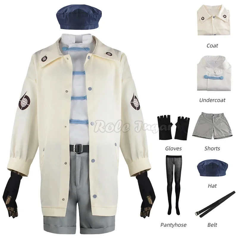 Meryl Stryfe Cosplay Anime Trigun Vash the Stampede Costume Coat Pants Earrings Outfits Halloween Carnival Party Suit For Women