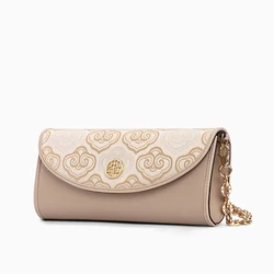 Women bags luxury brand high quality crossbody bag high-end leather temperament fashion cluth bag embroidered texture mini bag