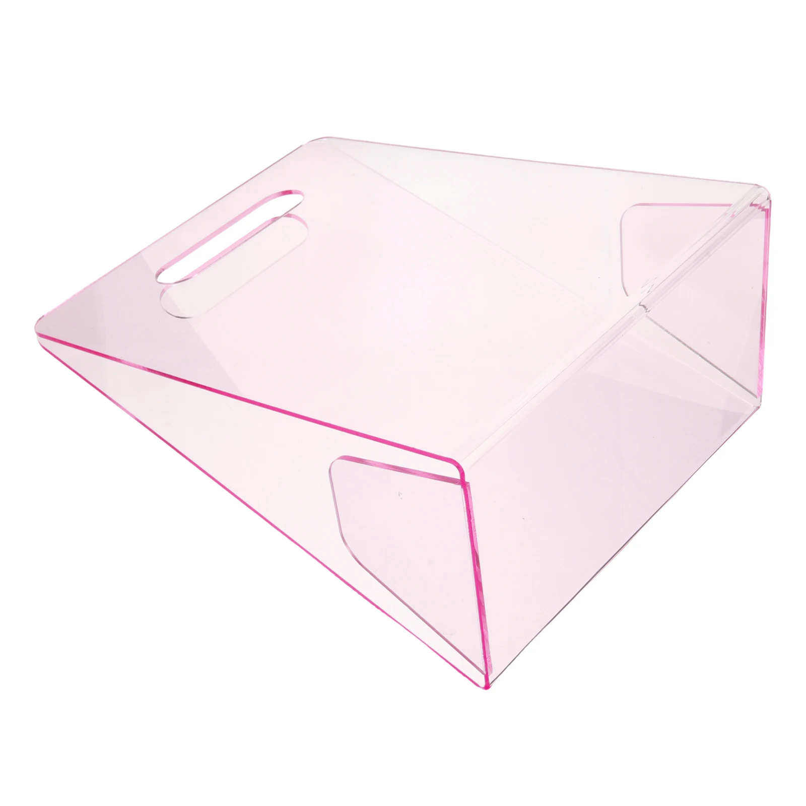 

Creative Transparent Acrylic Handheld Box Portable Handle For Floral Arrangement Wedding Bridesmaid Decorative Tote Vase Flower