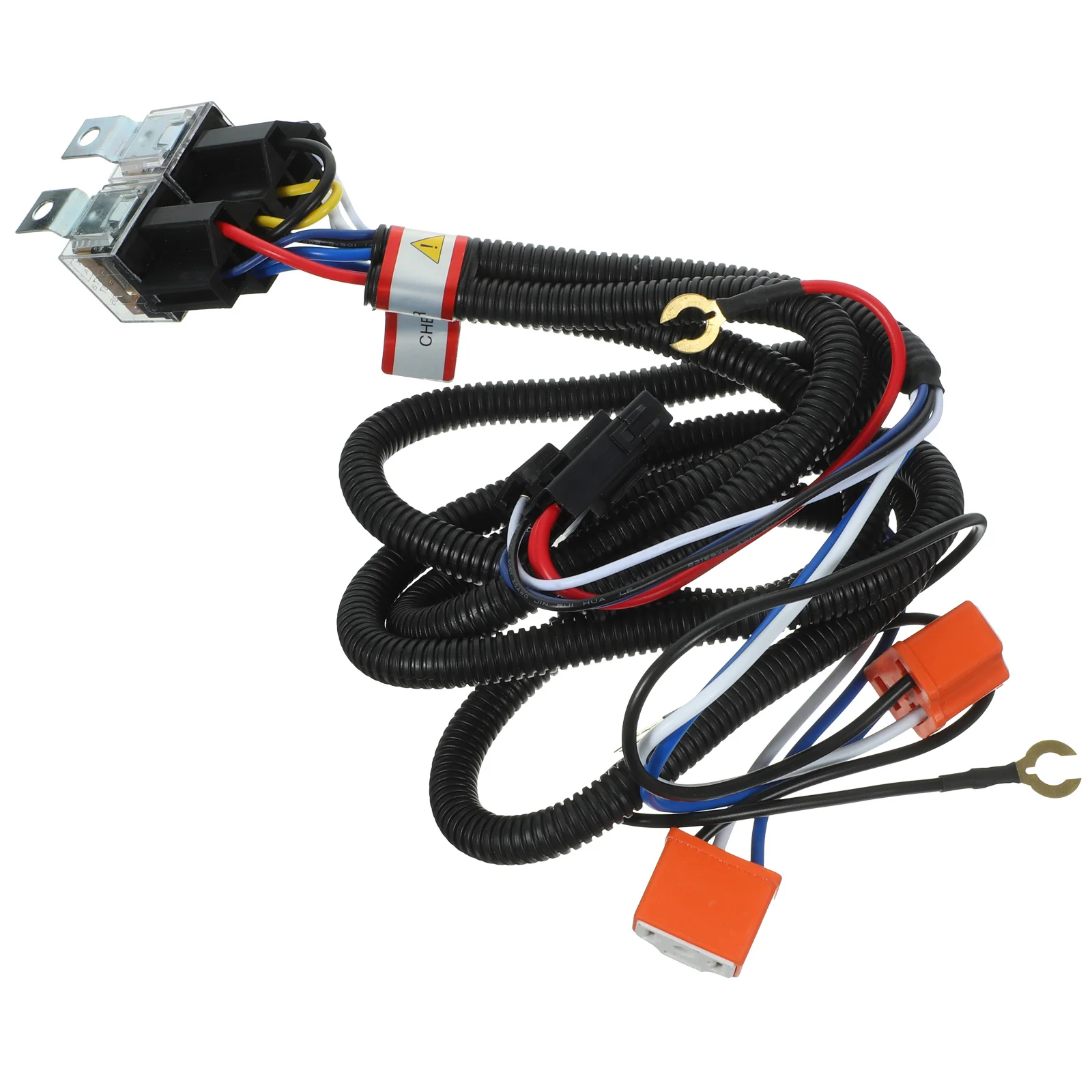 Universal Headlight Relay H4 Relay Harness High Temperature Resistant Wiring Exquisite Craftsmanship Auto Manual Car Headlight