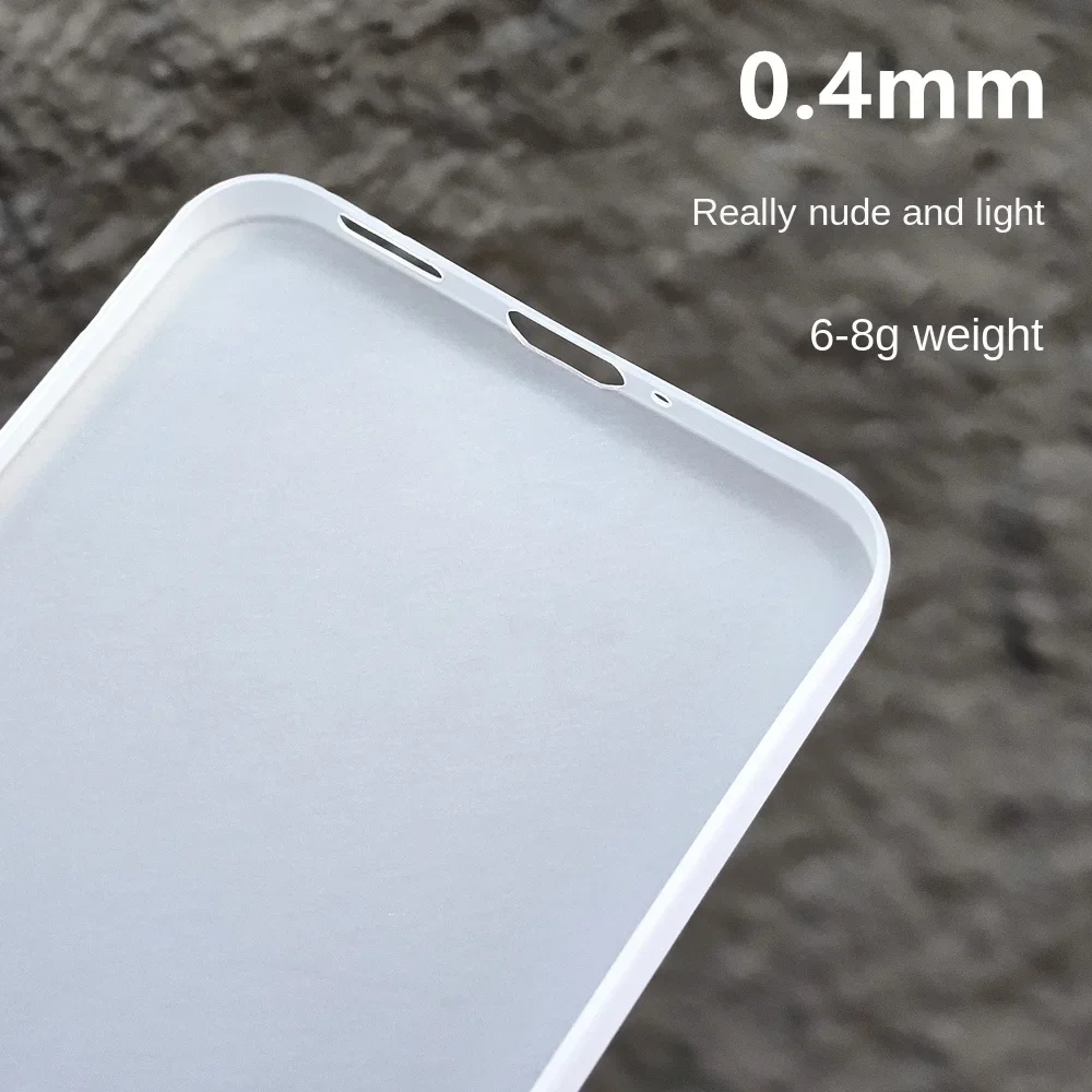 0.3mm Ultra Thin Hard Soft Case For XIAOMI 13 14 pro Matte PP Back Cover