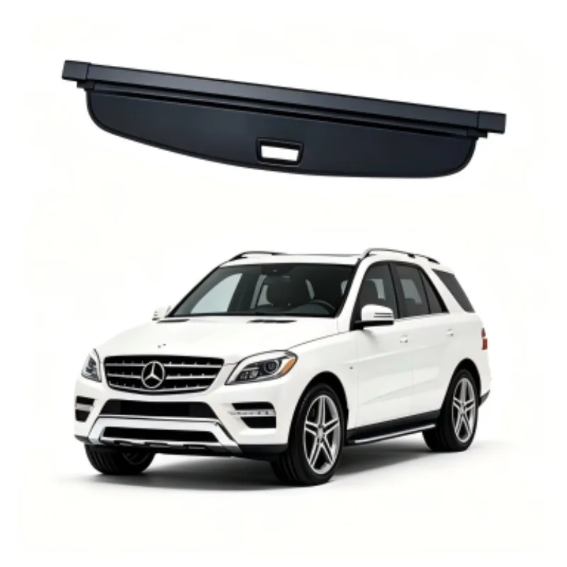 

Cargo Cover Trunk Privacy Shade Rear Security Partition Anti-Theft Shield Organizer for Mercedes-Benz ML-Class W166 2012-2019