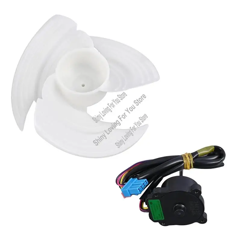 HIM-For LMXS LNXC LNXS RDCS إلخ محرك مروحة مكثف للثلاجة مع شفرة تناسب EAU65058502 EAU65058501