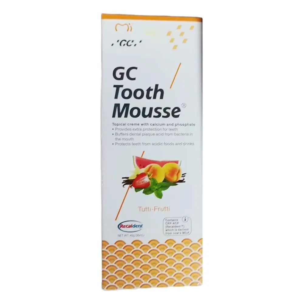 Original GC Tooth Mousse Plus Zahnpflege Zahnschutz Feste Topische Creme Anti-Karies Fluoridpaste für Kinder und Erwachsene – Detail 5