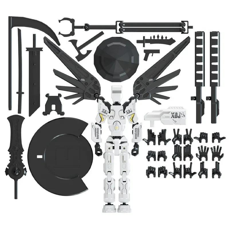 

Multi-Jointed 13 Action Figures Movable Shapeshift Robot 3D Printed Mannequin Dummy Toys Kids Adults Parent-children Games Gifts