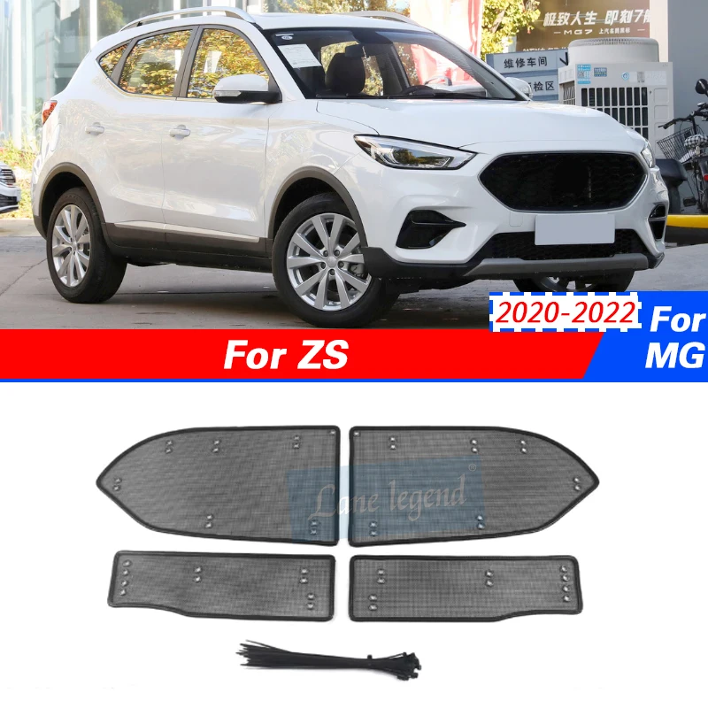 

Car Insect Screening Mesh Front Grille Insert Net Protect Kit Fit For MG ZS 2020 - 2022 Exterior Accessories