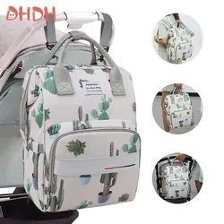 Mommy Diaper Bags Baby Stroller Hanging Bag Mother Large Capacity Nappy Backpacks with Changing Mat Convenient Baby Nursing Bags