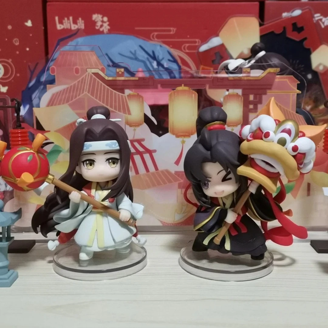 

Mo Dao Zu Shi Lan Wangji Wei Wuxian Anime Figure Collection Model Doll Anime Surprise Gift Cosplay Toy Desktop Ornaments Figural