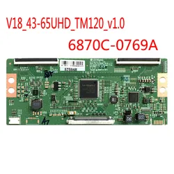 V18_43-65UHD_TM120_v1.0 logic board  6870C-0769A  t-con  FOR  Philips 55PFL5604/F7 TH55GX740A  VIANO TV55UHD 4K