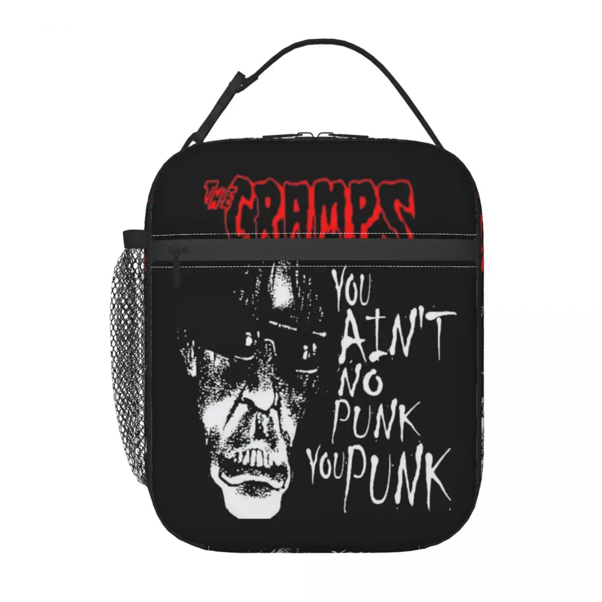 Scatola per il pranzo isolata Rock Band Pantera Punks i crampi Merch Food Box causale Cooler Thermal Lunch Box per la scuola