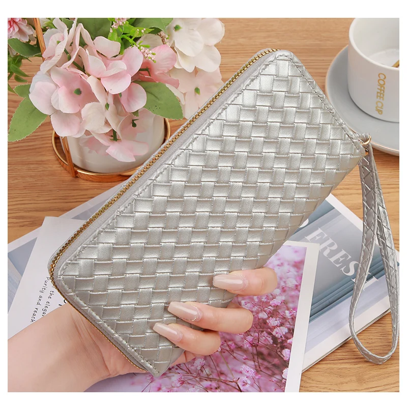 Male Purse Clutch Bags Zipper Coin Pocket Phone Pocket Men's Wallet Long Women Handbags Wallets Big Capacity Card Holder