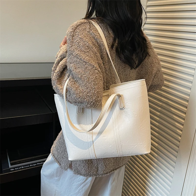 

Classic Designer Shoulder Bag For Women Genuine Leather Crossbody Tote Handbags Ladies Luxury Brand Elegant Daily Use