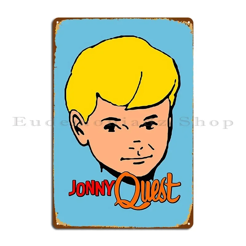 Jonny Quest Extraordinary Adventures Await Metal Signs Club Kitchen Create Decoration Printed Tin Sign Poster
