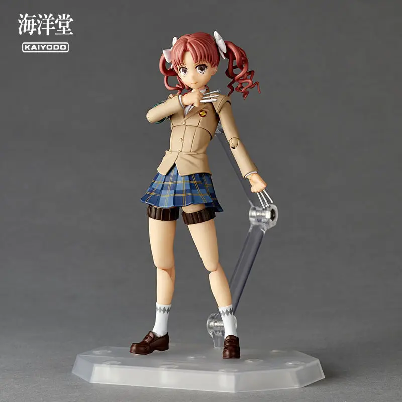 

Kaiyodo Misaka Mikoto Shirai Kuroko Shokuhou Misaki Model Toys Revoltech AMAZING YAMAGUCHI To Aru Kagaku no Railgun