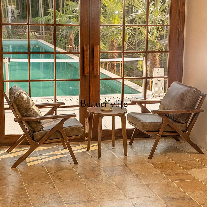 

yj5Bar Table and Chair Combination Light Luxury Leisure Style