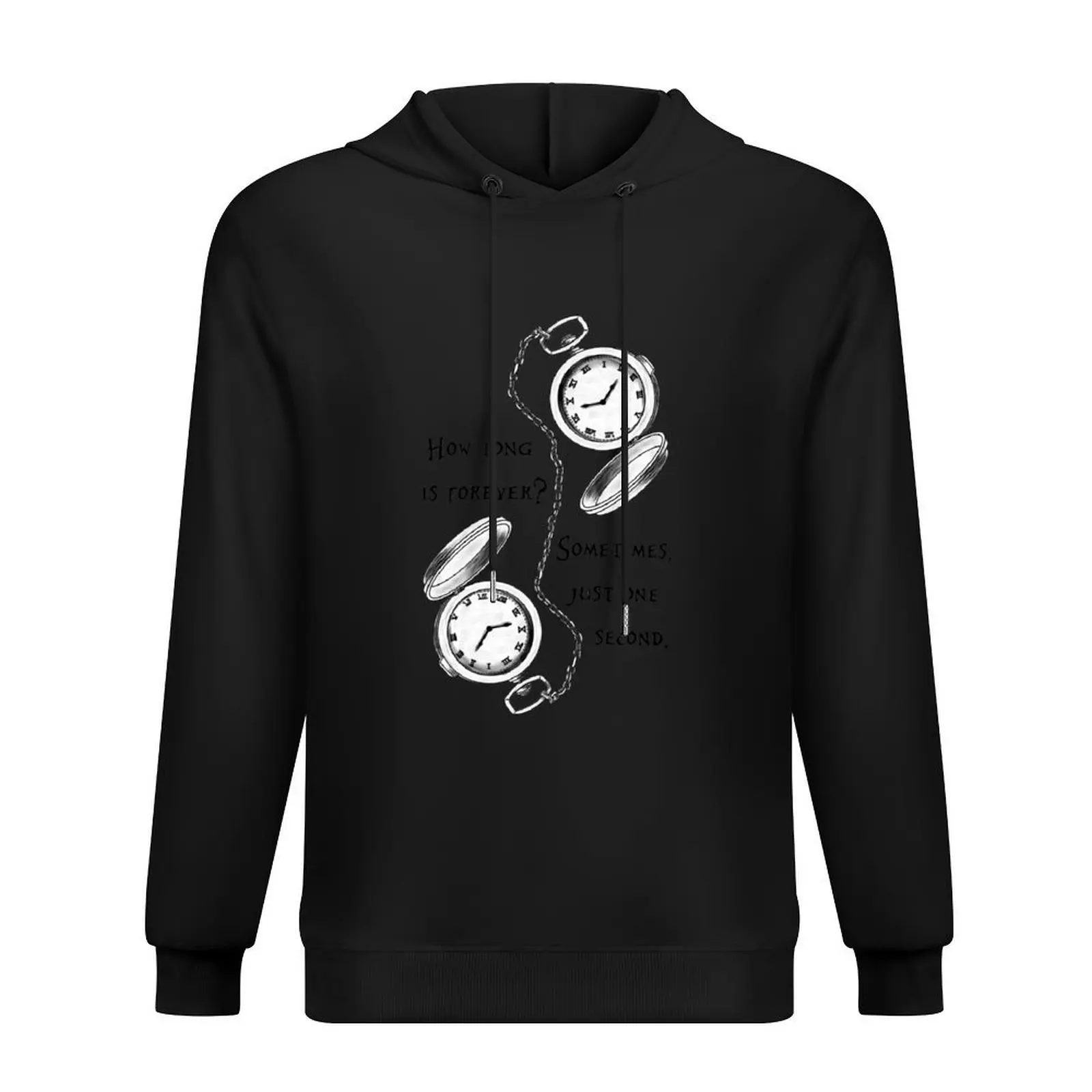 

Forever is just a second Hoodie korean clothes mens designer clothes autumn jacket men mens clothes mens hoodie