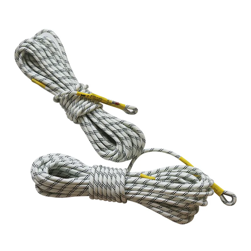 Fire light safety rope inner core fire high-altitude rescue rope anti-fall flame retardant fire rope
