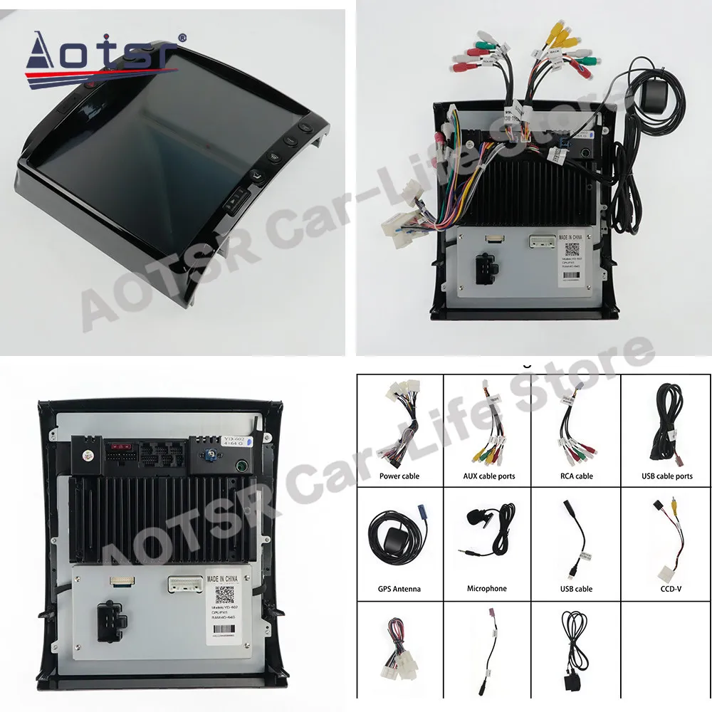 

Android AUTO Carplay CAR Radio Coche с BT 5.0 для Toyota Tacoma 2007 ~ 2015 GPS-навигация Автомобильный мультимедийный головное устройство IPS