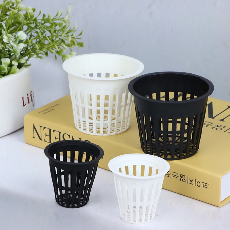 10Pcs 2 Inch 3 Inch Grow Orchids Hydroponics Cups Planting Mesh Pot Soilless Net Basket Slotted Colonization Container