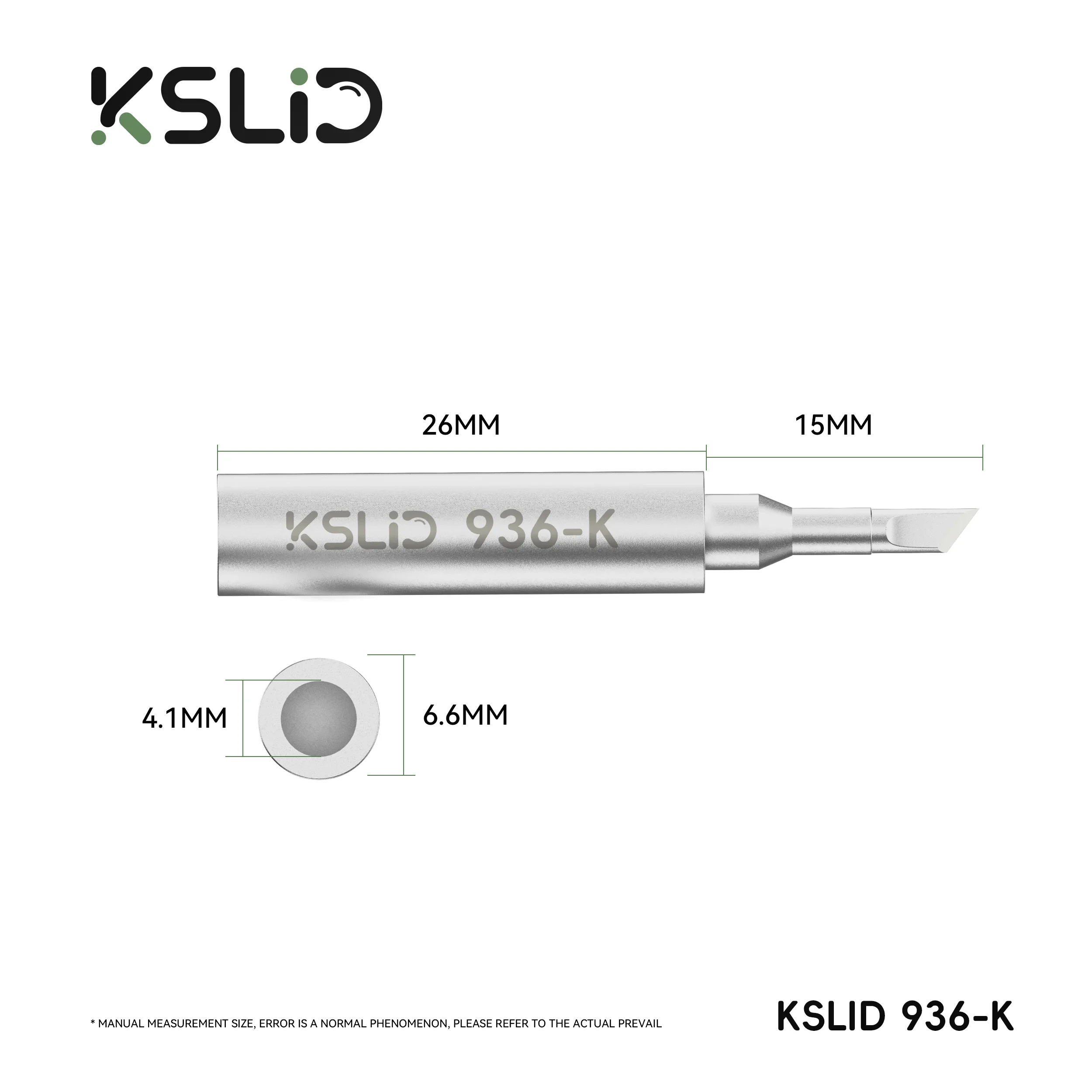 KSLID Antioxidant Welding Tips Soldering Iron Head Replacement for 936 I/IS/K Soldering Stations Solder Head Welding Accessories