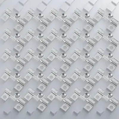 

100Pcs Stainless Steel Deck Fasteners Small Decking Board Clips Hidden Clip Connectors Deck Board Spacers Fastener for Composite