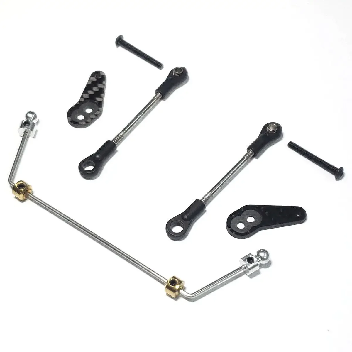 NEW Rear Stabilizer Rod Set for Tamiya BB01 BBX 1/10 2WD RC Off-Road Buggy Chassis