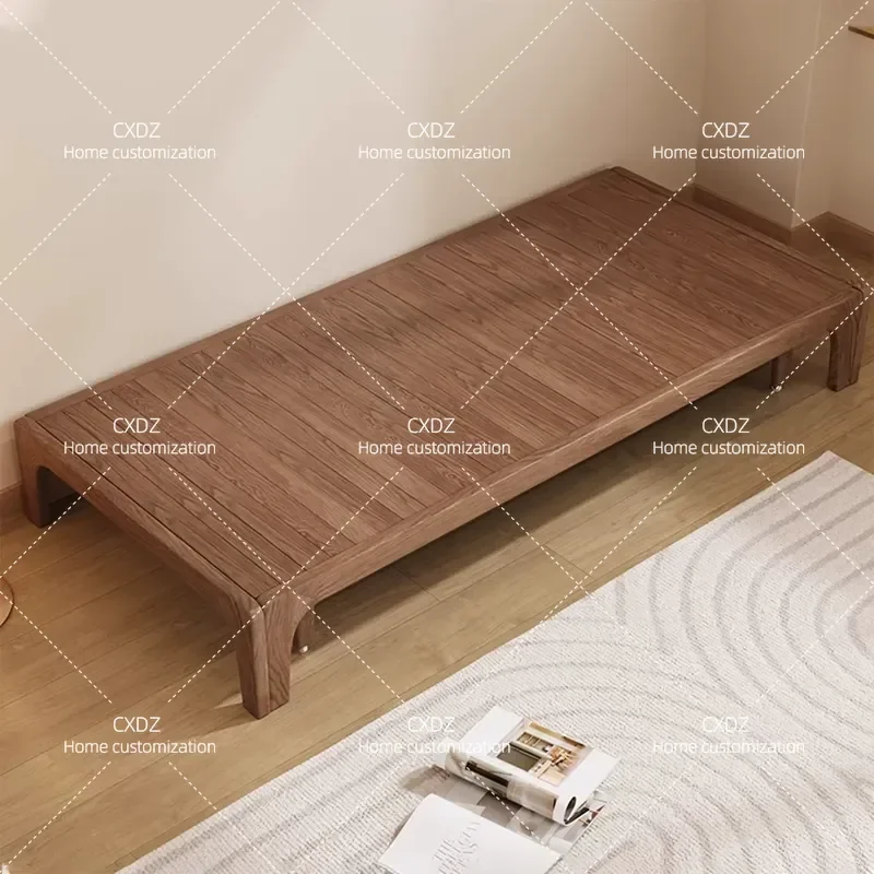 New Ash Wood Solid Wood Foldable Sofa Bed Dual Purpose for Bedroom Study Living Room Retractable Removable Bed