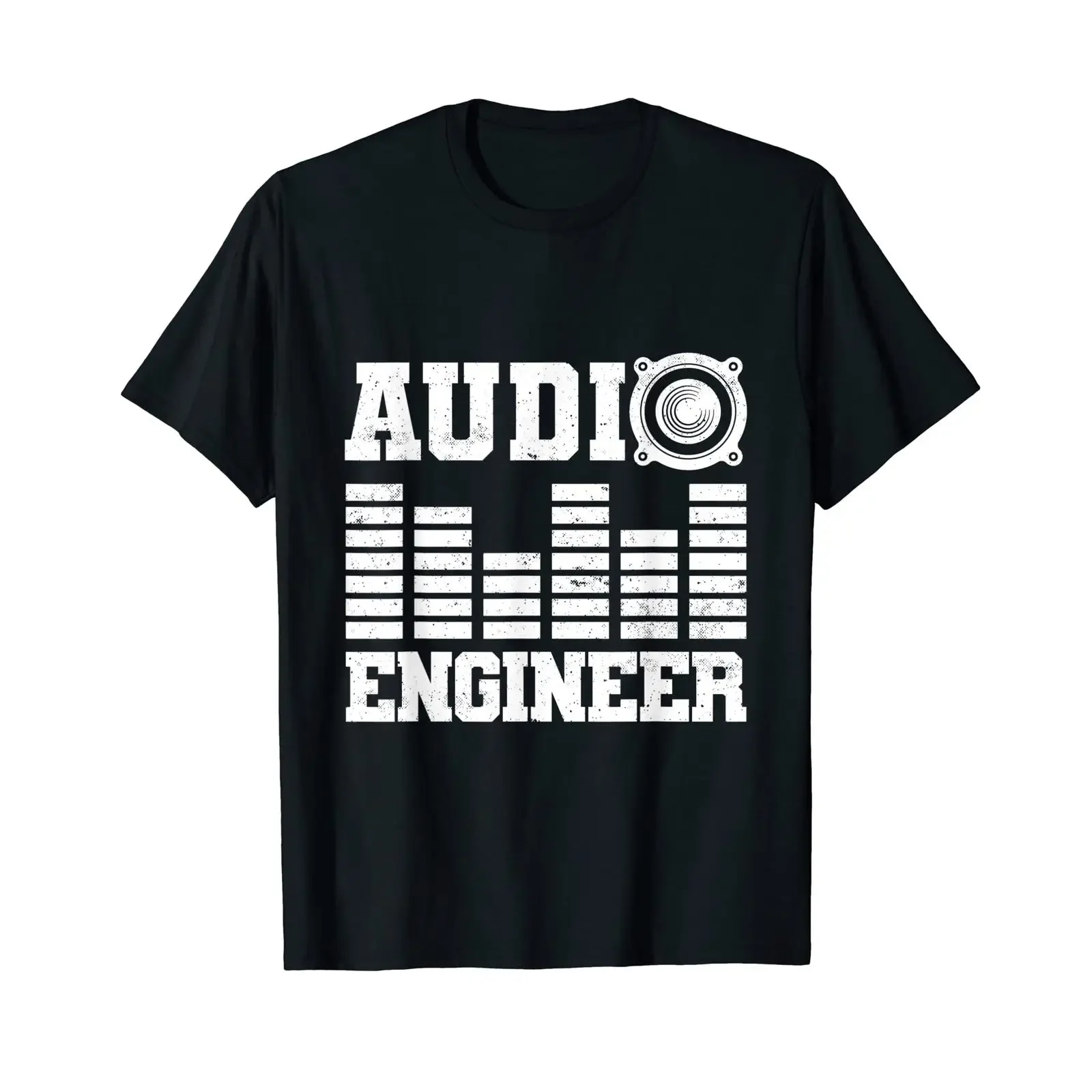 Audio Engineer Sound Designer Recording Studio T Shirt vintage Washed Soft fashion Casual Slightly Versatile