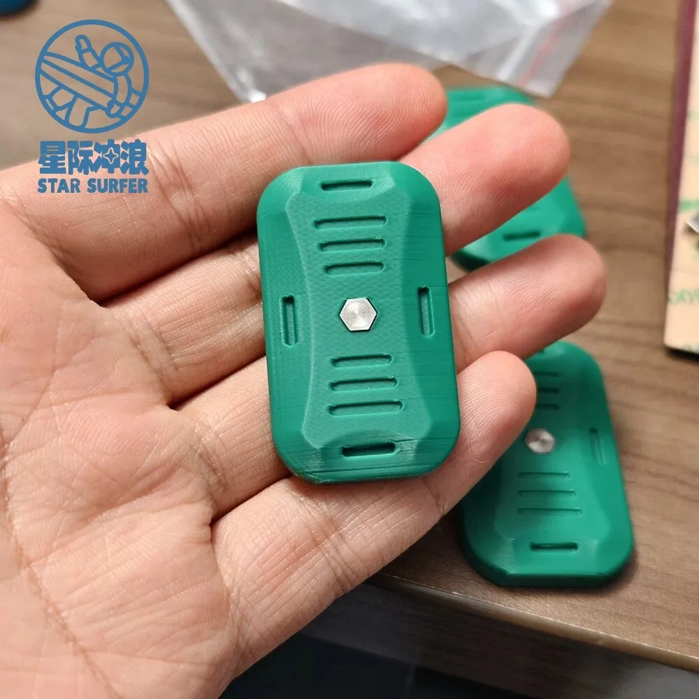 Estoque estrela superfeiro edc pla impressão 3d ilimitado empurrando slider fidget slider alívio do estresse brinquedo brinquedos para adultos mesa de escritório