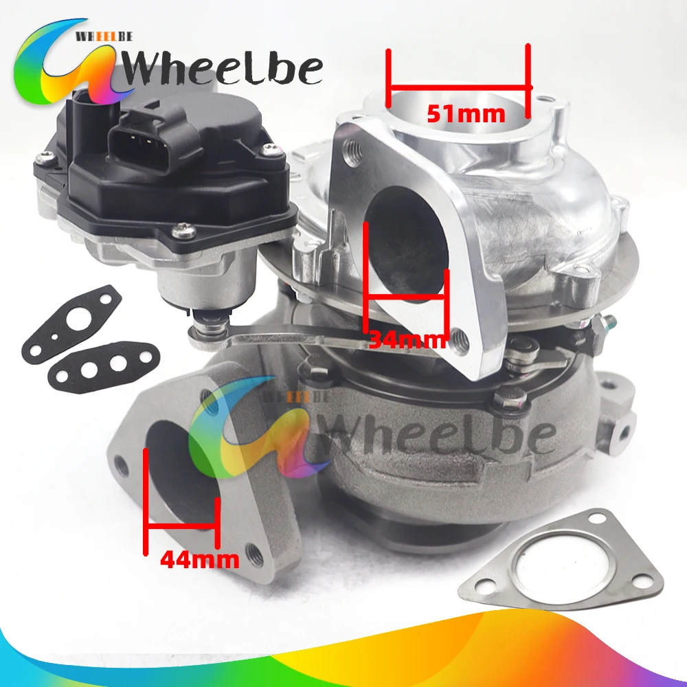 

Автомобильные детали Турбокомпрессор CT16V для Toyota Hilux Innova Fortuner 2.4L 2GD-FTV 17201-11070 17201 11070 1720111070