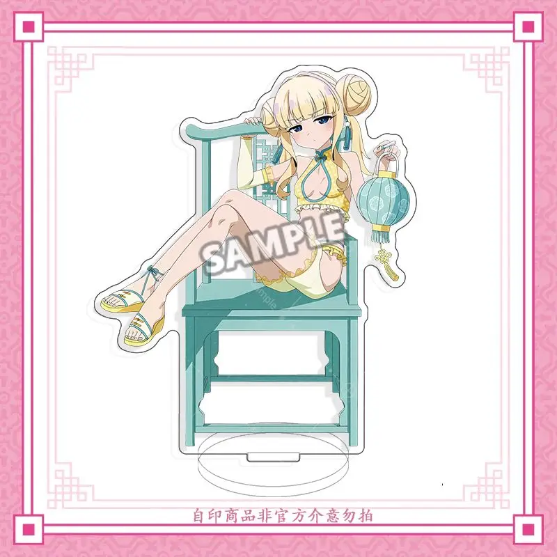 مجموعة إكسسوارات حامل أكريليك من الرسوم المتحركة I Admire للفتيات السحريات، وحلي لسطح المكتب، هدية عيد الميلاد