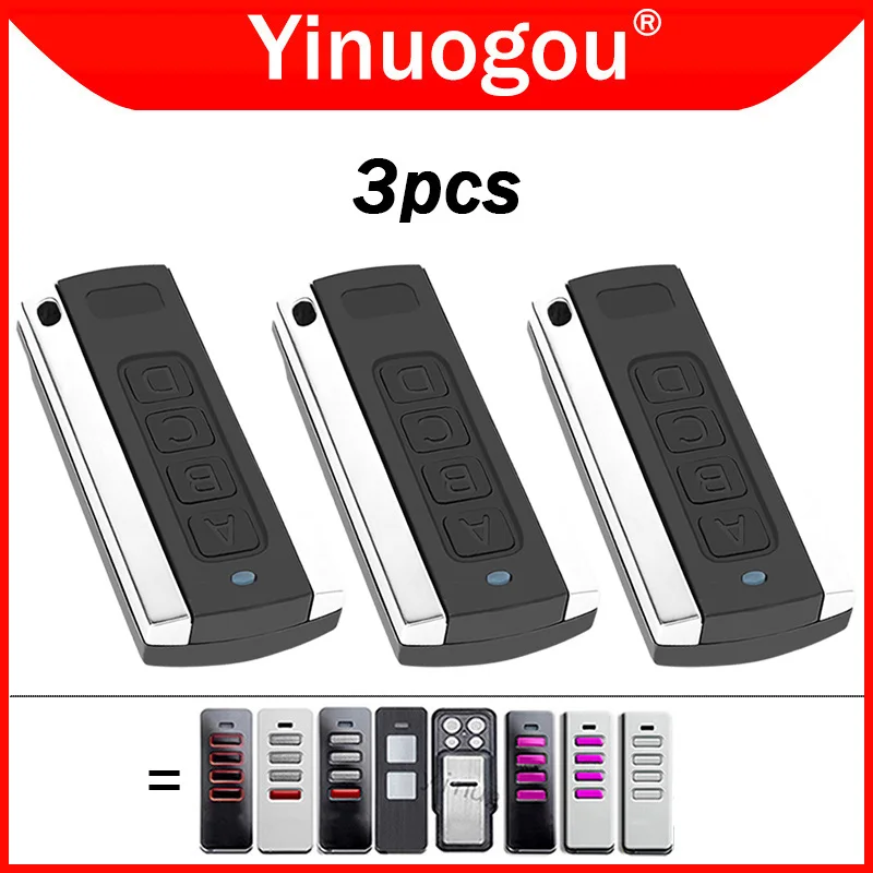 3PCS SOMMER Pearl Vibe Twin Status TX55-868-4 TRX55-868-4 4018V000 4018V375 4018V064 SOMloq2 Gargae Door Remote Control 868MHz