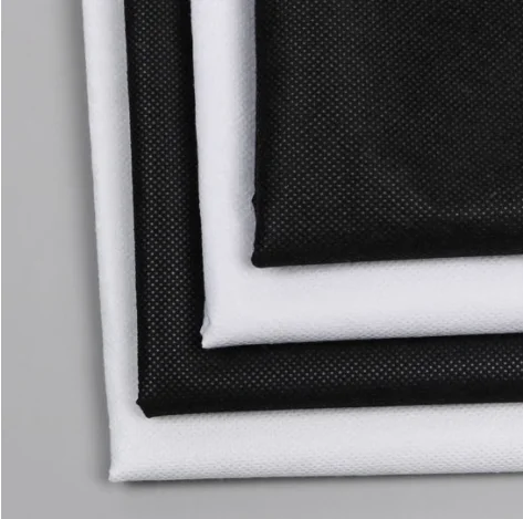 2 Meters Width 100cm White Black Non-woven Fabric Interlinings & Linings Iron On Sewing Patchwork Adhesive Single-sided