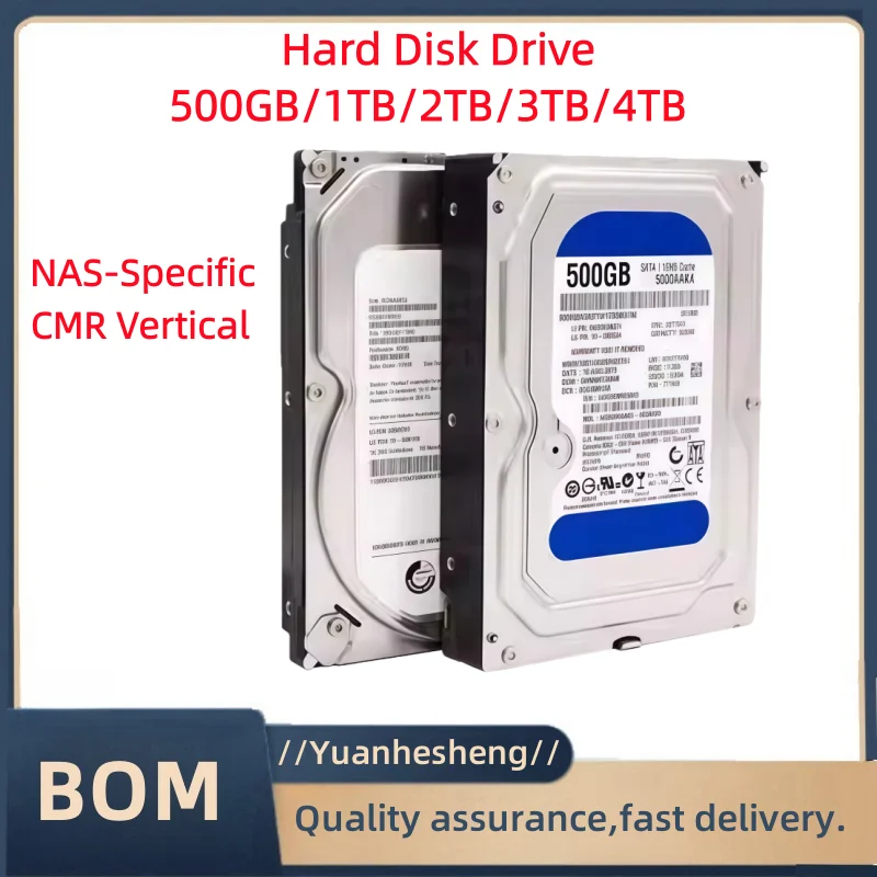 

Жесткий диск 1 ТБ, 2 ТБ, 3 ТБ, 4 ТБ, 3,5 дюйма, SATA III, 64 МБ HD для мониторинга настольного компьютера