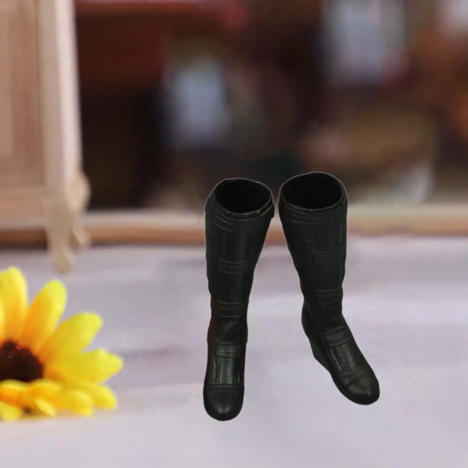 

1/6 Scale Figure Shoes Miniature Realistic Lightweight Sturdy Figure Accessories