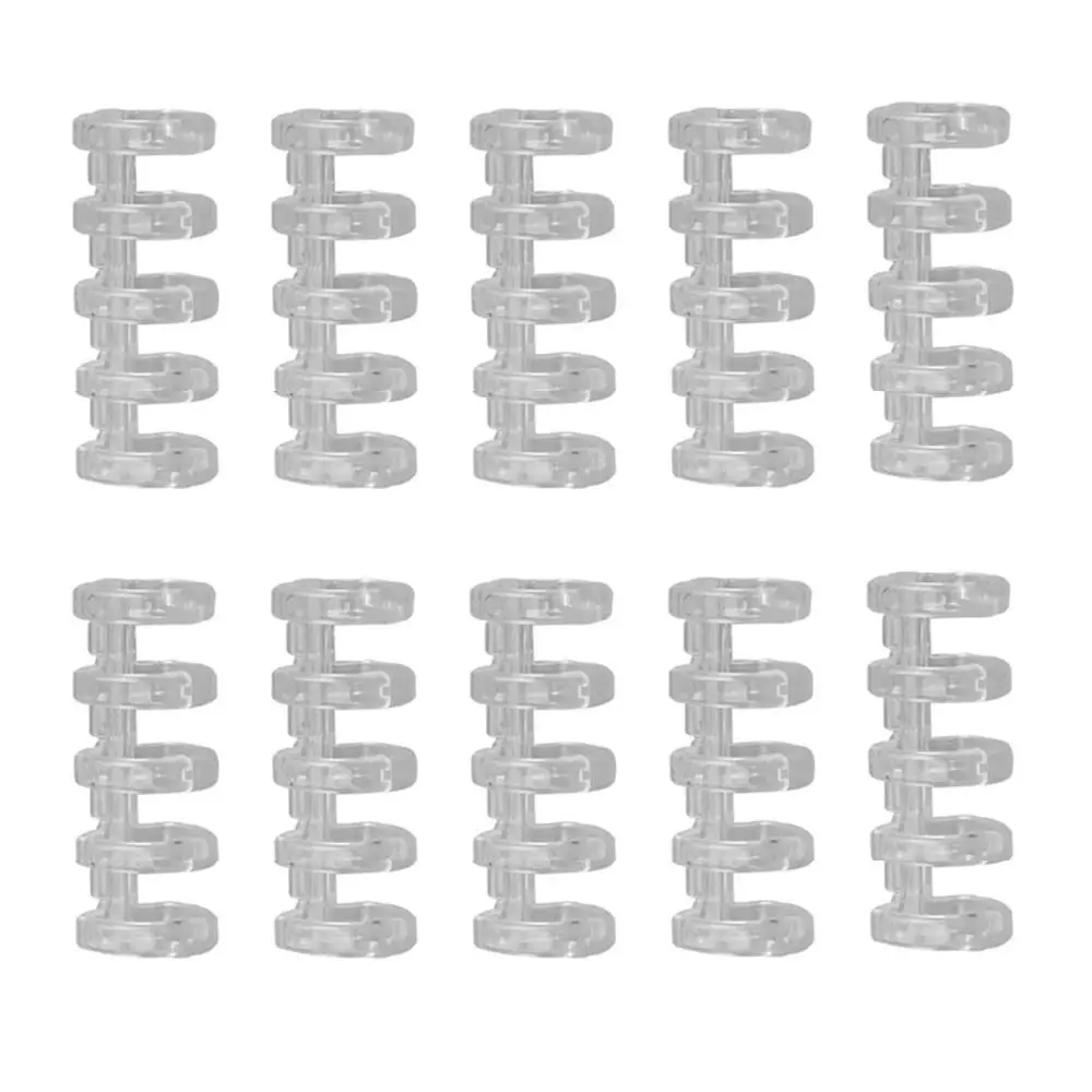 10Pcs Binding Spines Snap Split Binder Rings for A4 A5 A6