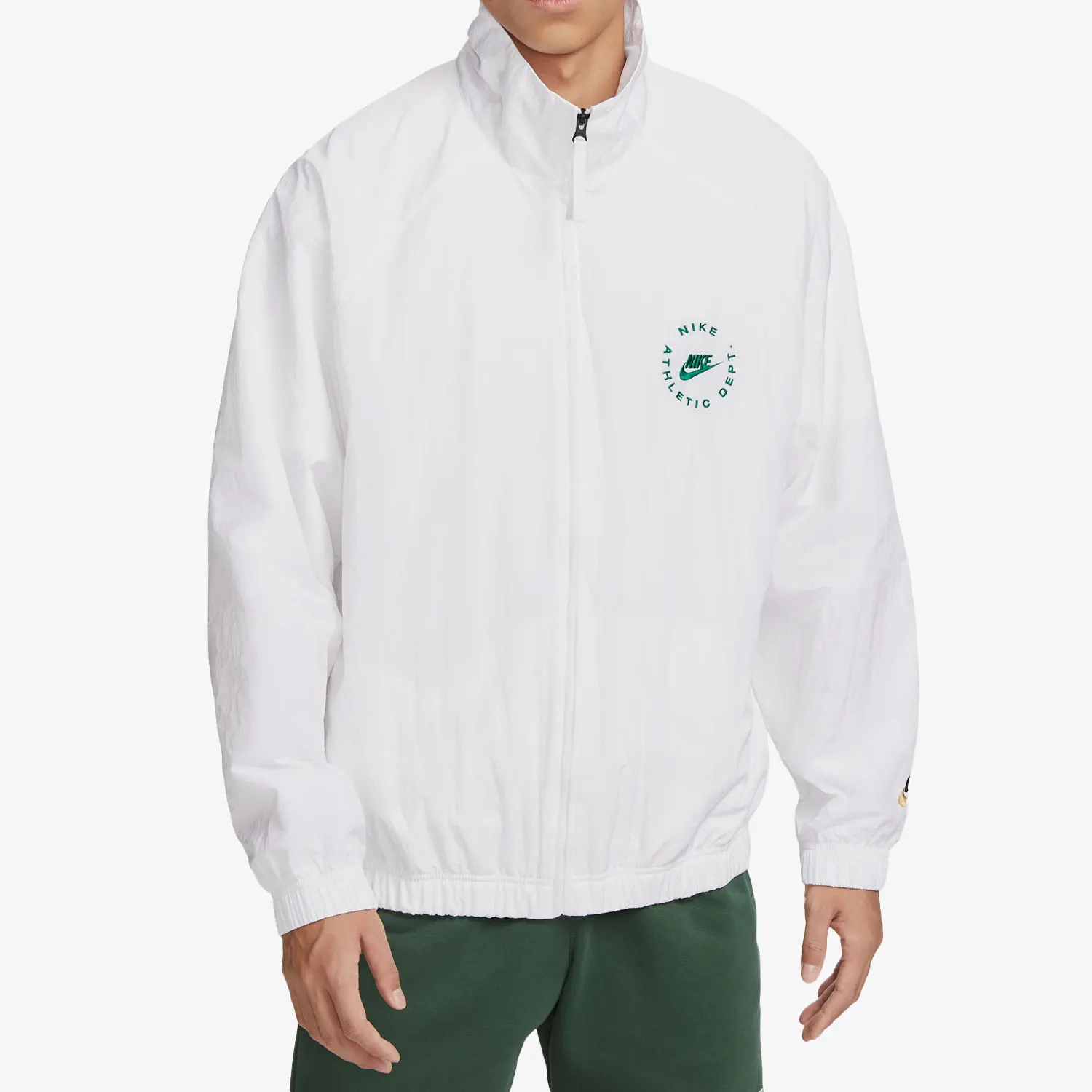 

Nike Authentic Autumn New Retro Weave Men's Sports Patchwork Jacket FN7233-100