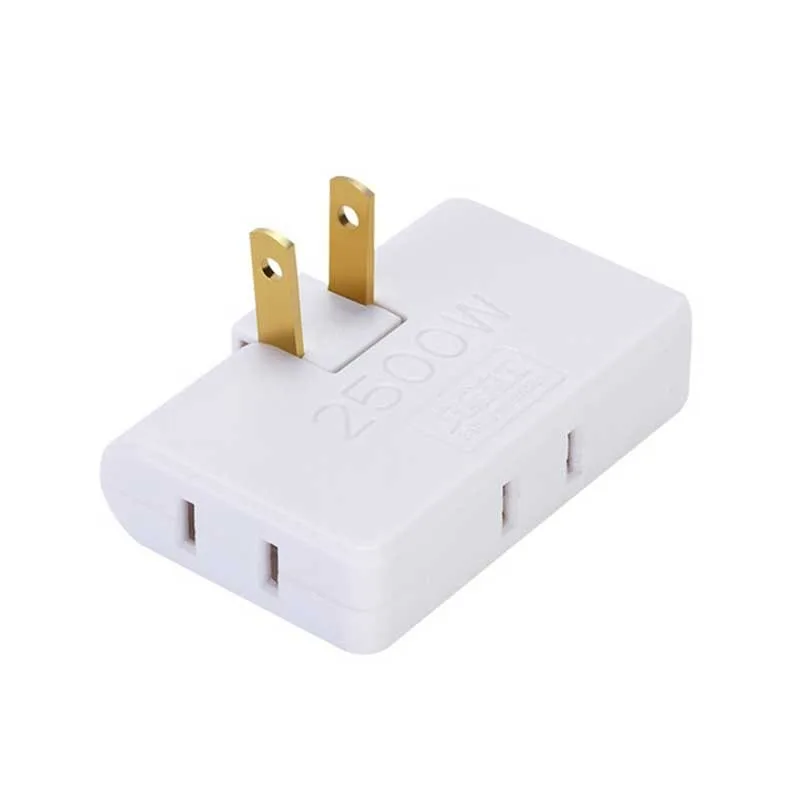 回転可能なソケットコンバータ米国プラグエクステンダー 2500 ワット 180 度電源アダプタ壁コンセントスプリッタホームオフィス旅行アダプタ