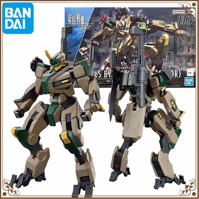 

Bandai Genuine Gundam Original HG 1/72 MAILeS BYAKUCHI Anime Action Figure Assembly Toys for Gift Collectible Model Ornaments
