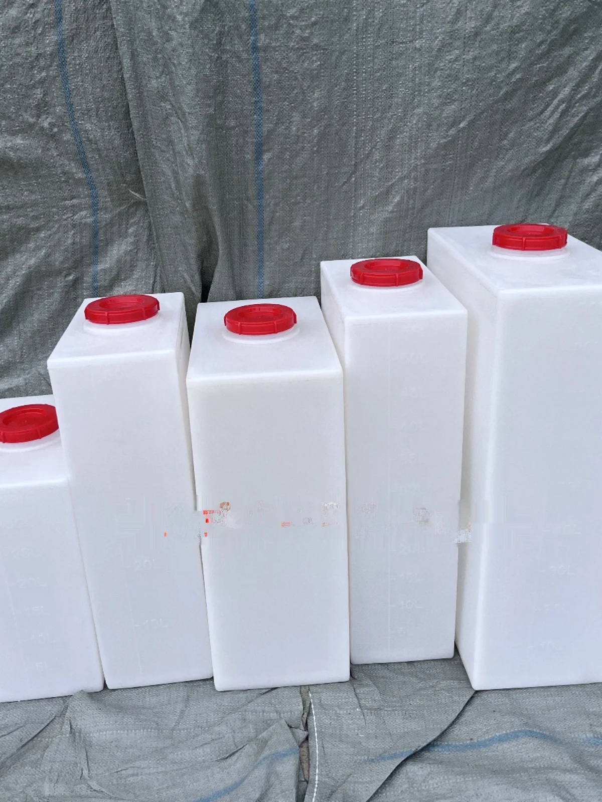 thickened-food-grade-plastic-water-tank-storage-barrel-rectangular-flat-household-water-bucket-acid-and-alkali-resistant-indu