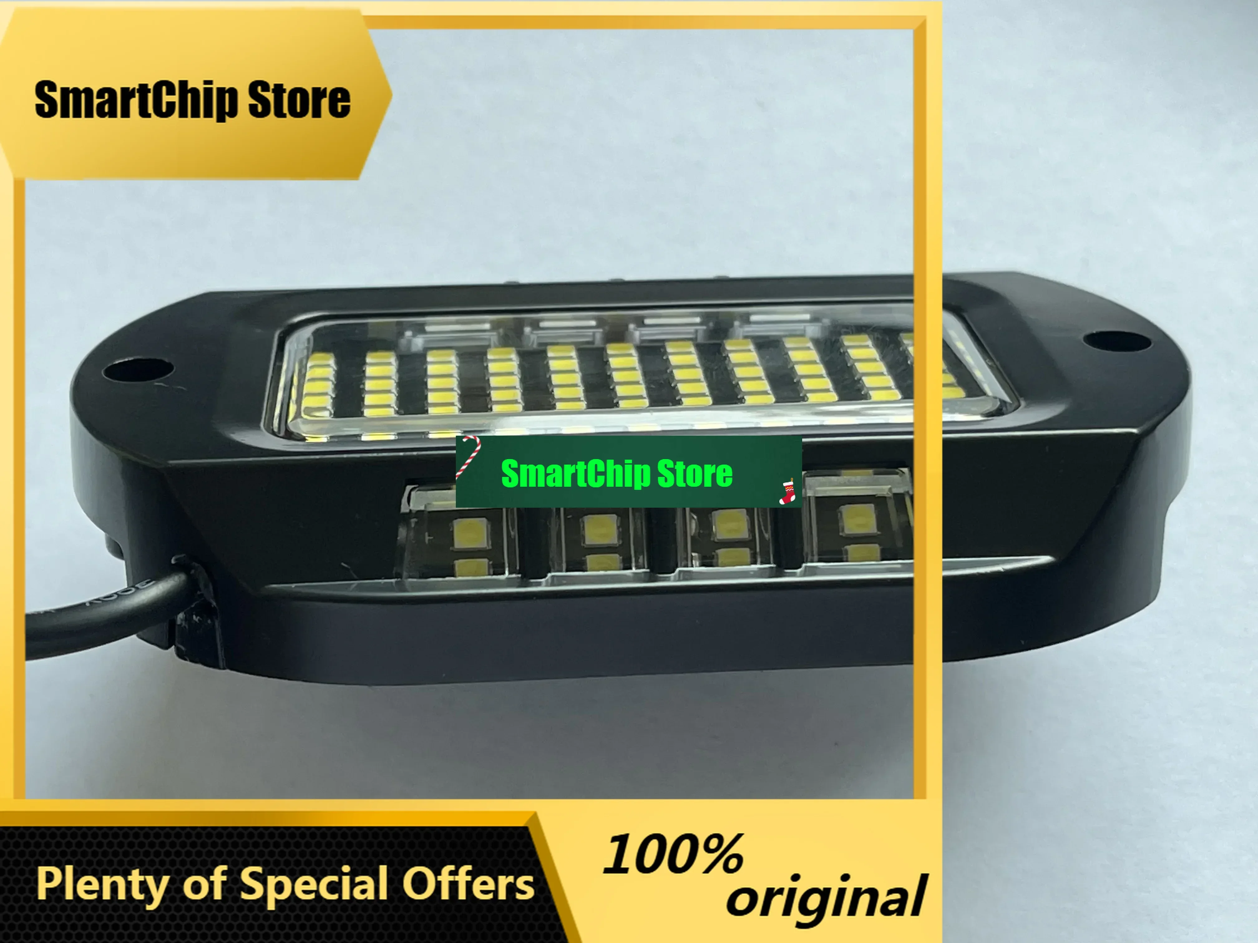 SmCp 8pc NEWEST High Power The Brightest Pure White Color 104LED Rock Light Underbody Light For All Cars Boat Motorcycle
