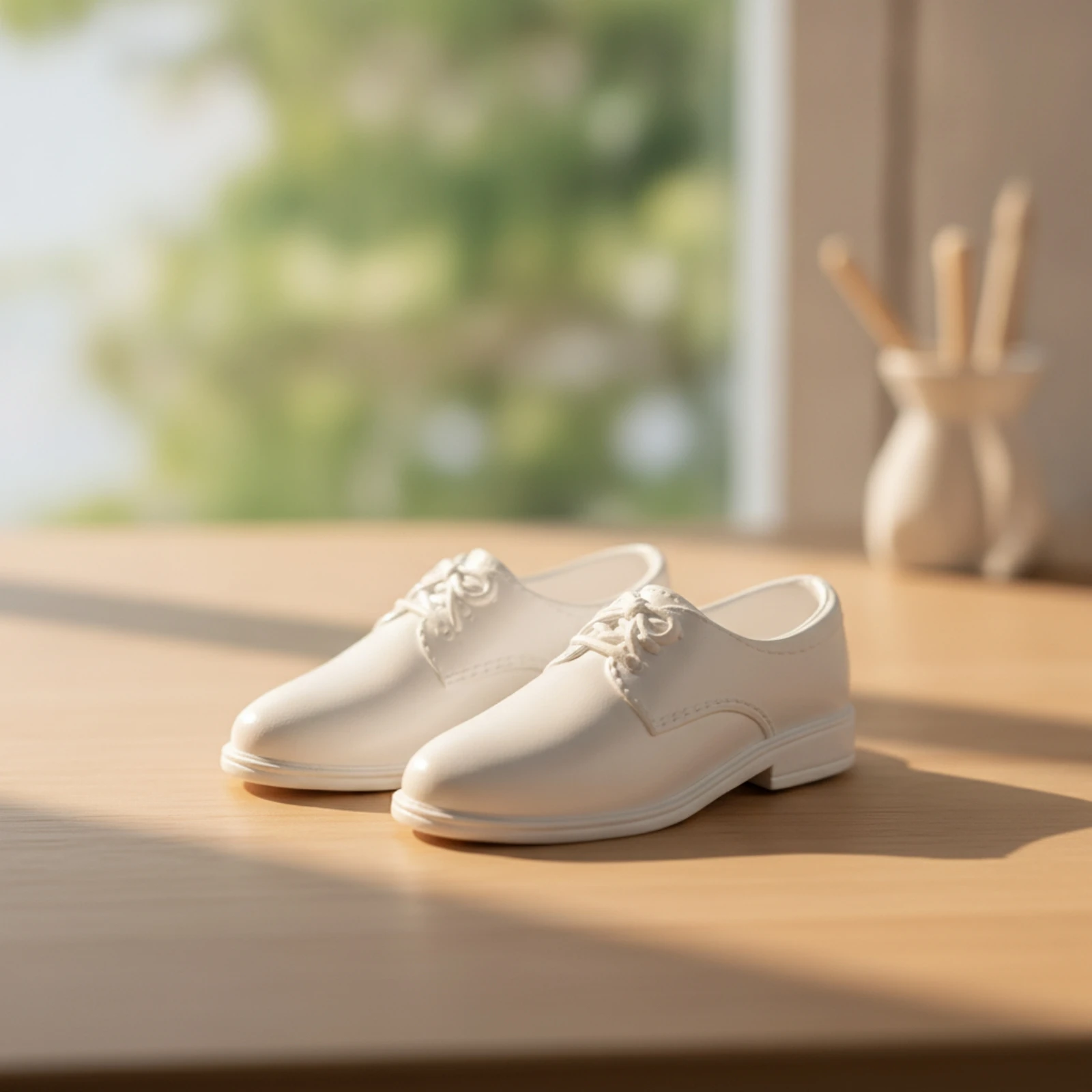 1/6 Scale Shoes Glossy Doll Dress Shoes Footwear Long-Lasting for Action Figure Customizers