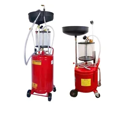 30L/80L Pneumatic Oil Pump with Measuring Cup Waste Oil Collector with Dual Purpose for Oil Extraction and Waste Recovery
