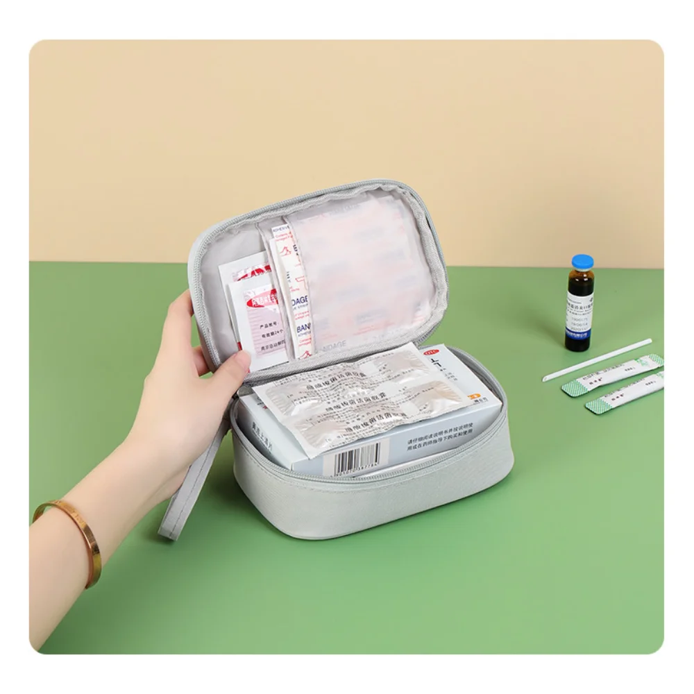 Multifunctionele roze/blauw/gr - First Aid Bag Kit recensie en prijs