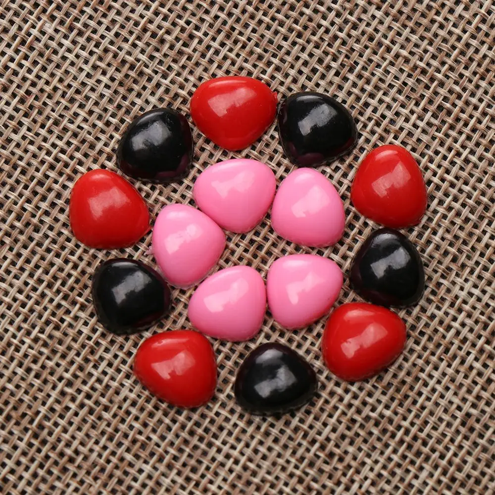 100Pcs/Pack Plastic Triangle Noses For Dolls Toys For Bear Buttons Toy DIY Crafts Safety Child Kids Dolls Nose Accessories