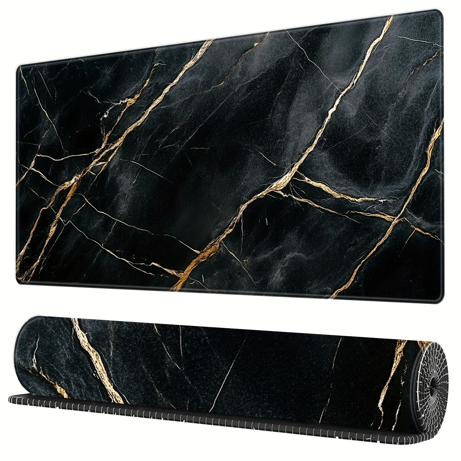 

Black marble stripe Desk Mat Modern Abstract Large Mouse Pad XXL 900x400MM Extended Mousepad Keyboard Mouse Mat Desk Accessories